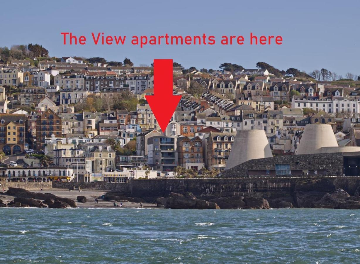 2 The View Apartments Ilfracombe - Seafront, Parking, Lift, Ev 외부 사진